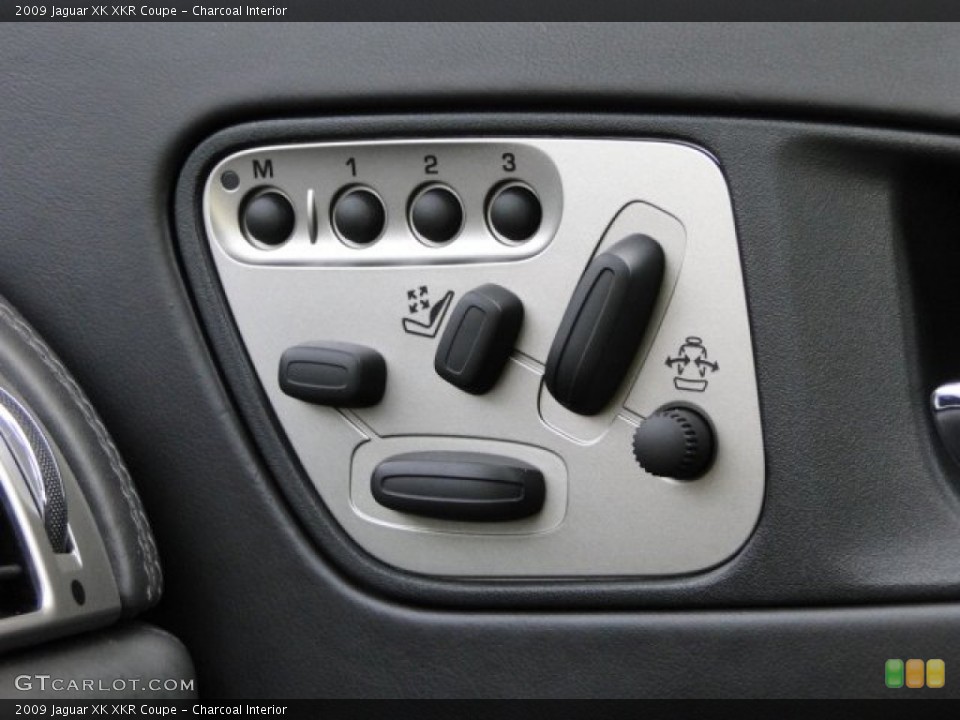 Charcoal Interior Controls for the 2009 Jaguar XK XKR Coupe #94977524