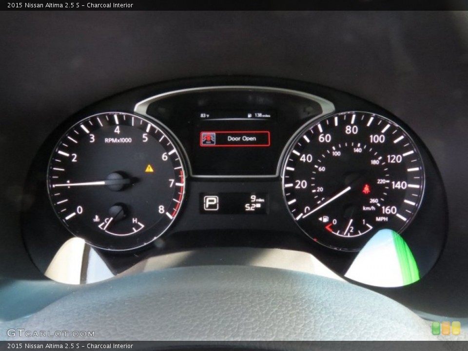 Charcoal Interior Gauges for the 2015 Nissan Altima 2.5 S #94978805