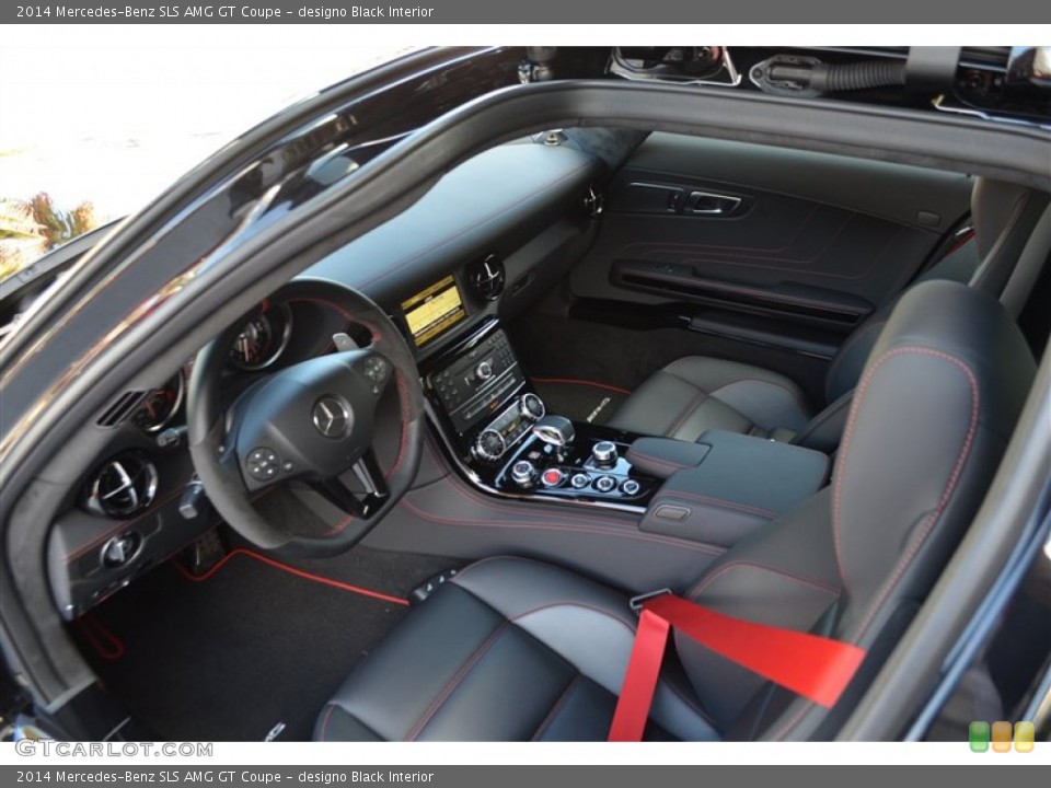 designo Black Interior Photo for the 2014 Mercedes-Benz SLS AMG GT Coupe #94980224