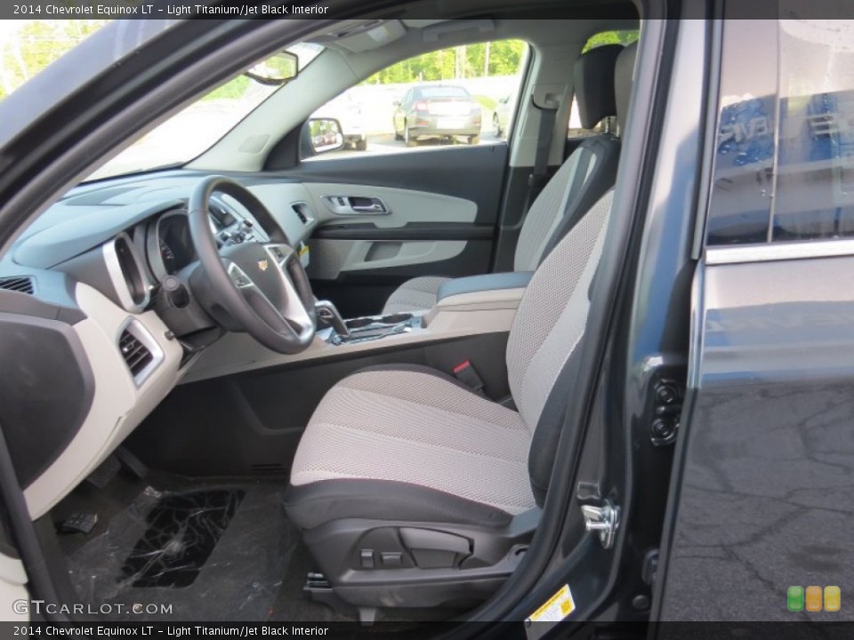 Light Titanium/Jet Black Interior Photo for the 2014 Chevrolet Equinox LT #94982960