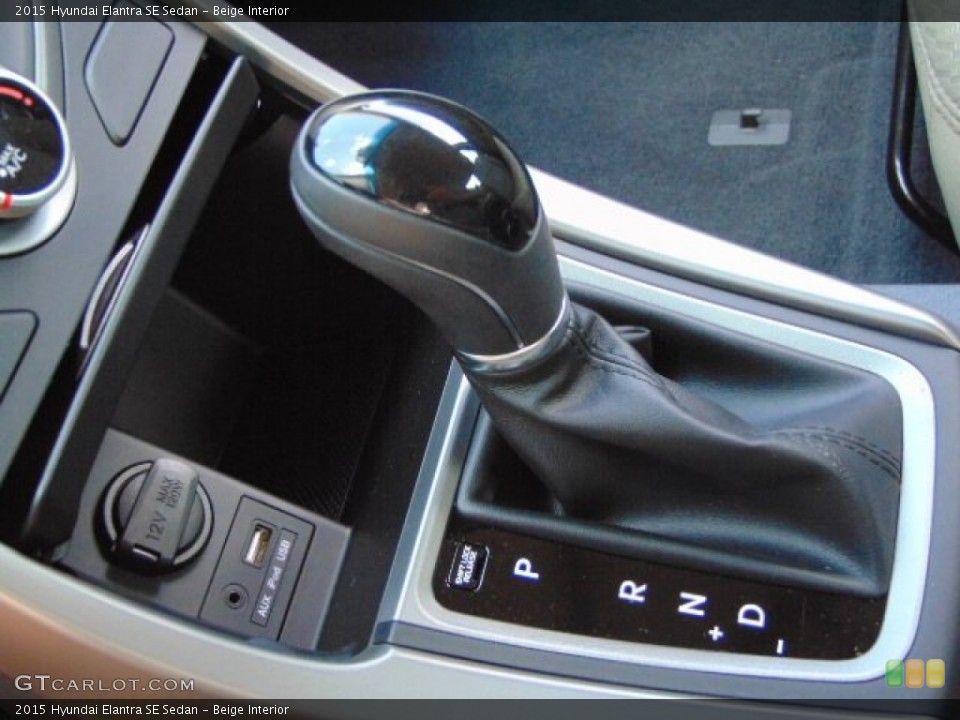 Beige Interior Transmission for the 2015 Hyundai Elantra SE Sedan #94983391