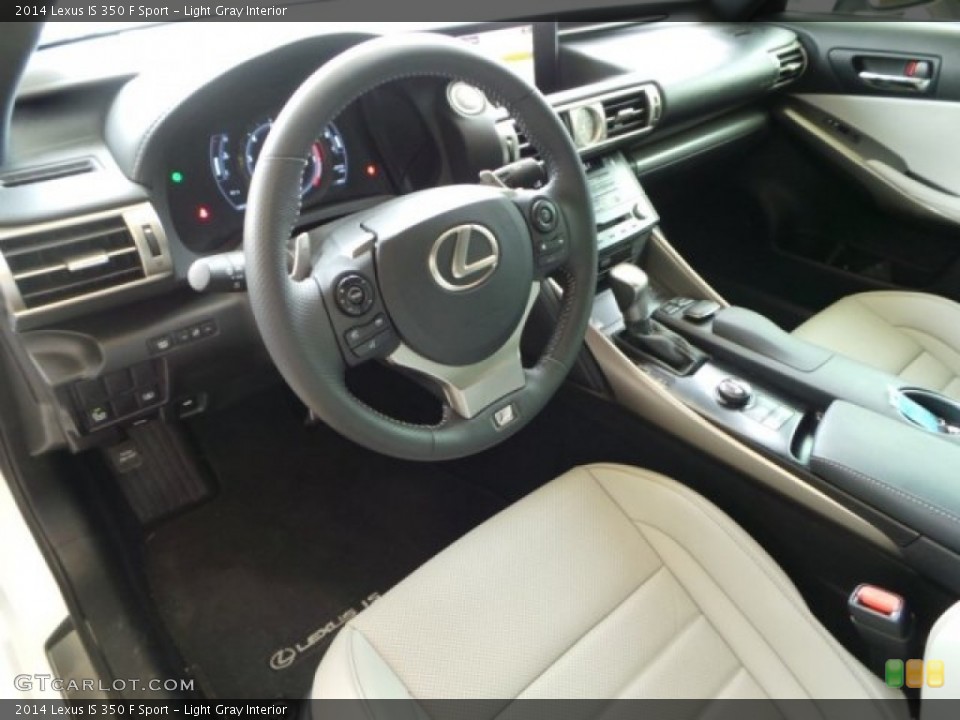 Light Gray Interior Prime Interior for the 2014 Lexus IS 350 F Sport #94983818