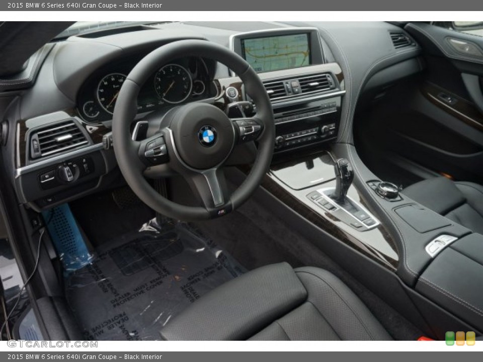 Black Interior Photo for the 2015 BMW 6 Series 640i Gran Coupe #94993178