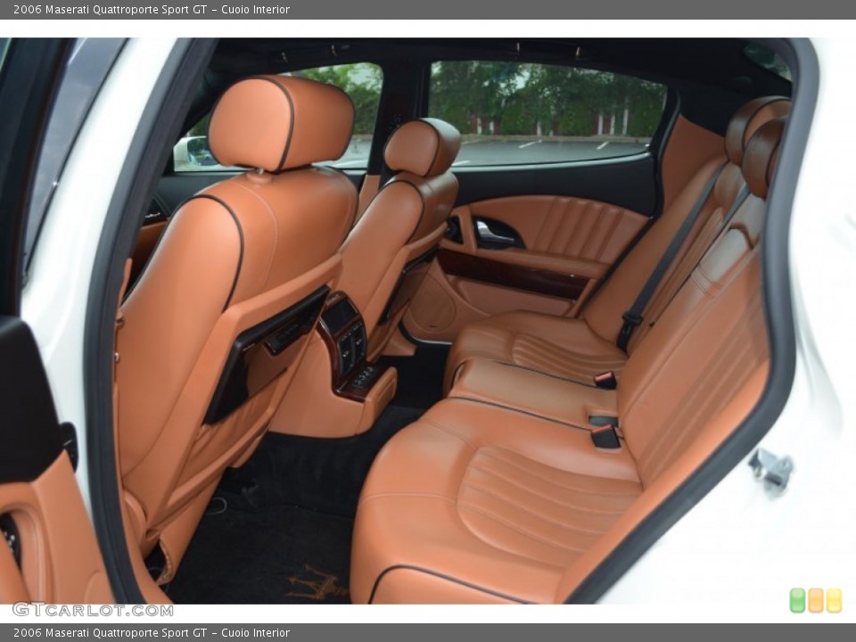 Cuoio Interior Rear Seat for the 2006 Maserati Quattroporte Sport GT #94994857