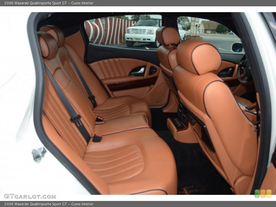 Cuoio Interior Rear Seat for the 2006 Maserati Quattroporte Sport GT #94994876