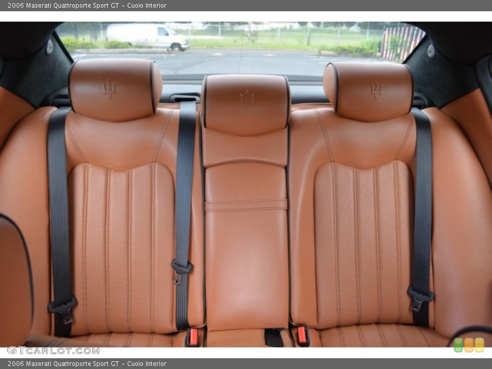 Cuoio Interior Rear Seat for the 2006 Maserati Quattroporte Sport GT #94995122