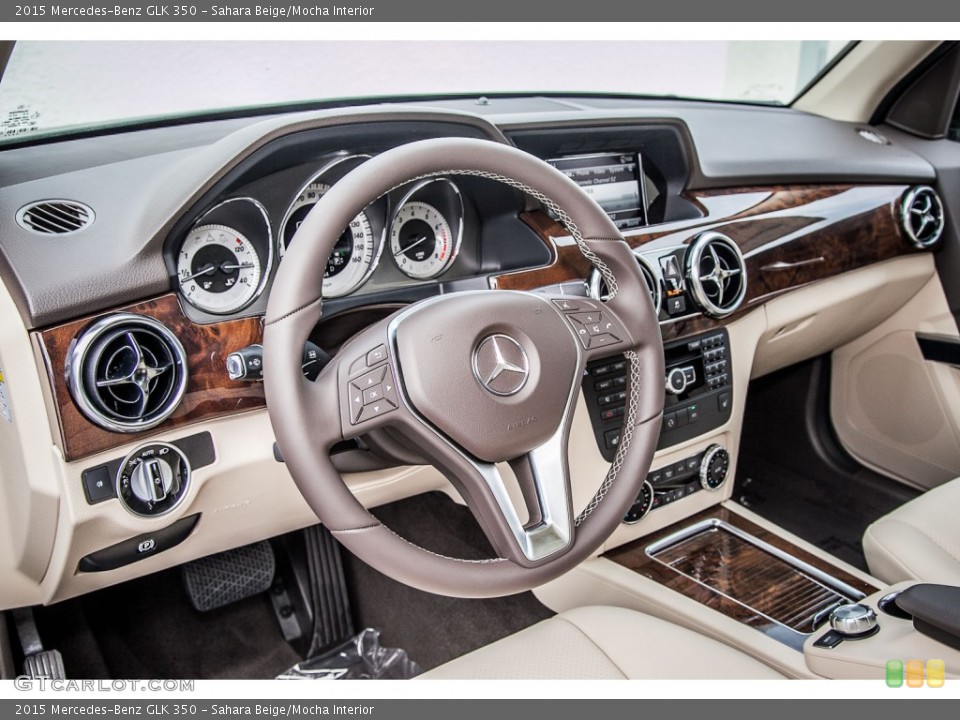 Sahara Beige/Mocha Interior Photo for the 2015 Mercedes-Benz GLK 350 #94998625