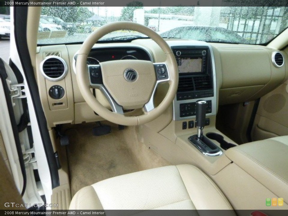 Camel Interior Photo for the 2008 Mercury Mountaineer Premier AWD #95002909