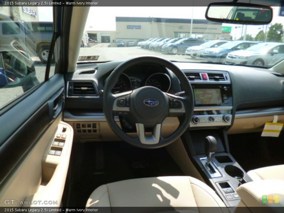 Warm Ivory Interior Photo for the 2015 Subaru Legacy 2.5i Limited #95008126