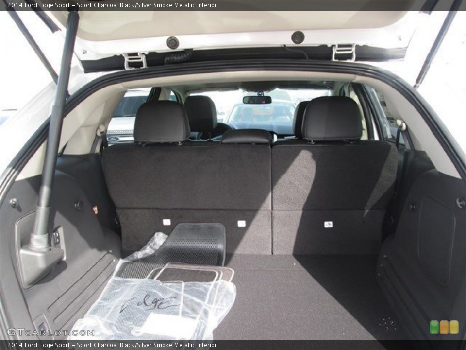 Sport Charcoal Black/Silver Smoke Metallic Interior Trunk for the 2014 Ford Edge Sport #95010277