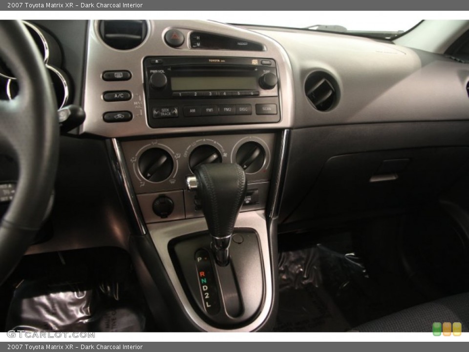 Dark Charcoal Interior Controls for the 2007 Toyota Matrix XR #95010367