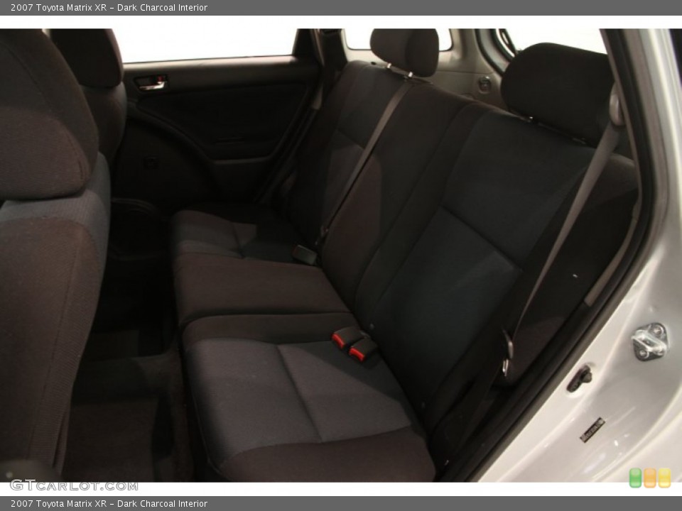 Dark Charcoal Interior Rear Seat for the 2007 Toyota Matrix XR #95010445