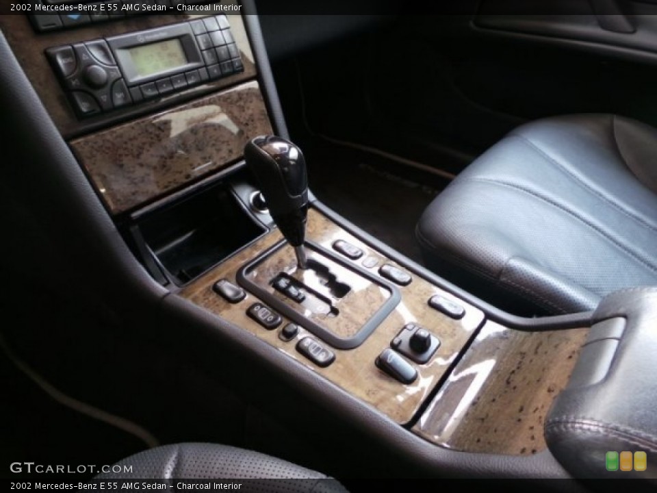 Charcoal Interior Controls for the 2002 Mercedes-Benz E 55 AMG Sedan #95017423