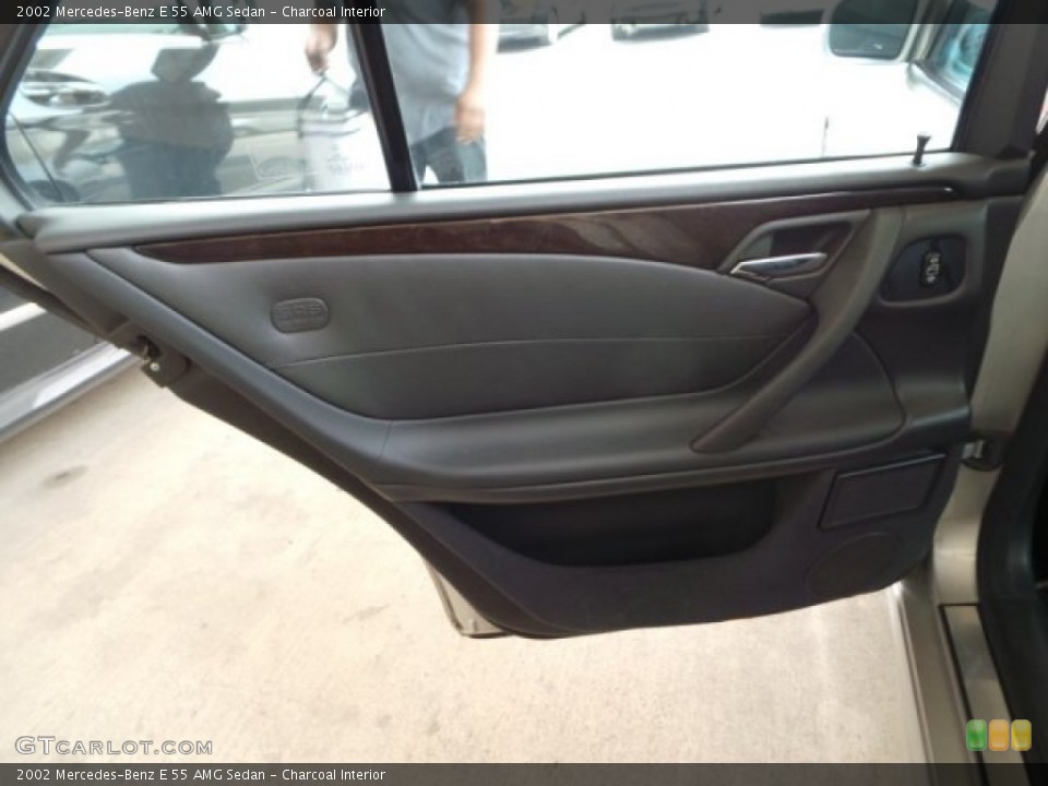 Charcoal Interior Door Panel for the 2002 Mercedes-Benz E 55 AMG Sedan #95017660