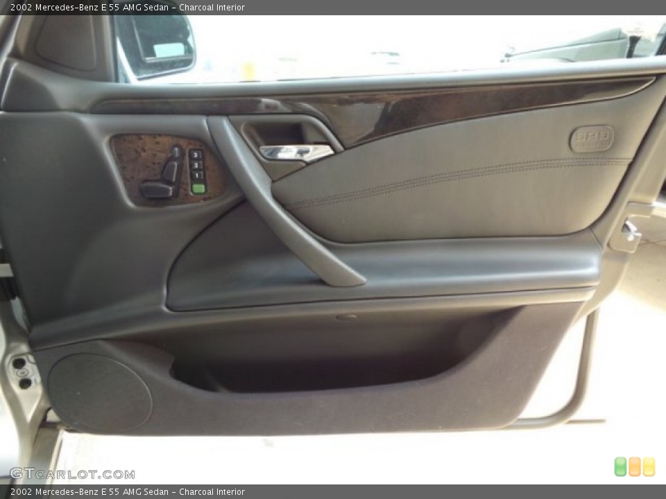 Charcoal Interior Door Panel for the 2002 Mercedes-Benz E 55 AMG Sedan #95017838