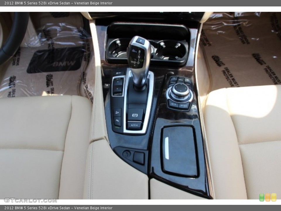 Venetian Beige Interior Transmission for the 2012 BMW 5 Series 528i xDrive Sedan #95020153