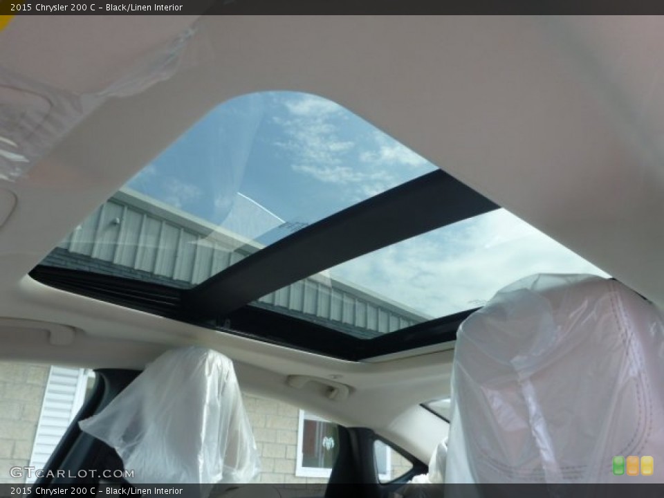 Black/Linen Interior Sunroof for the 2015 Chrysler 200 C #95020336