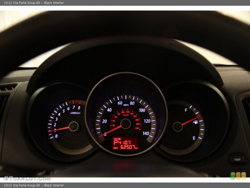Black Interior Gauges for the 2012 Kia Forte Koup EX #95023120