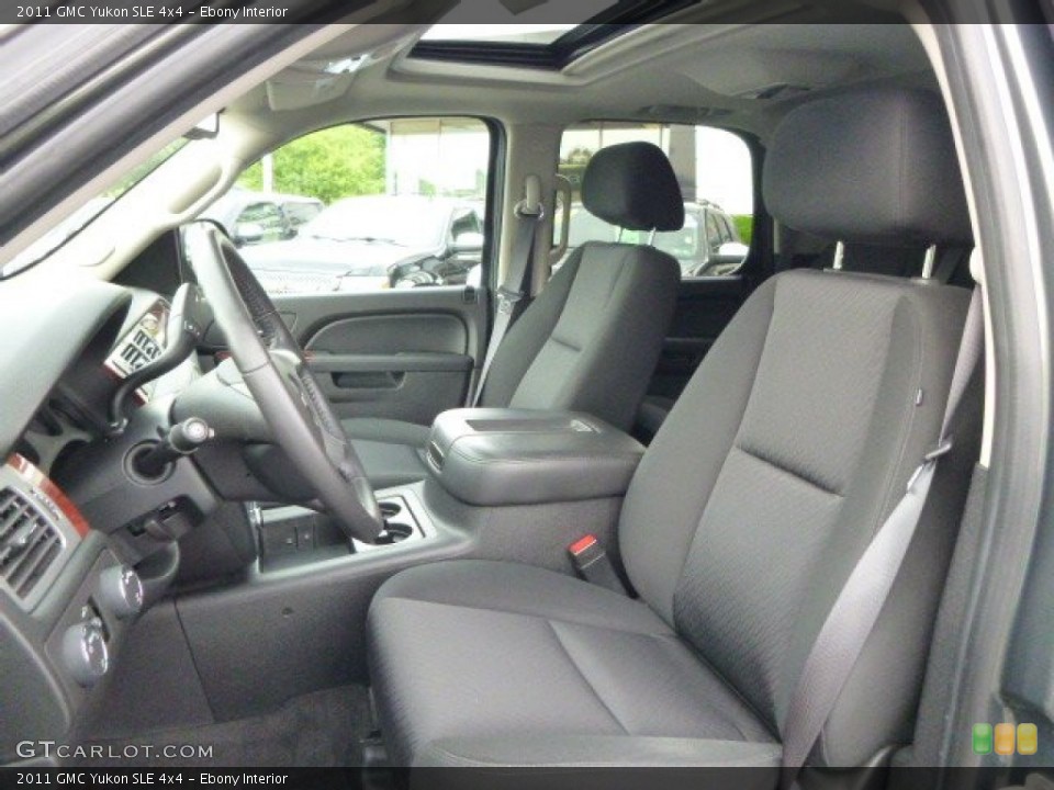 Ebony Interior Photo for the 2011 GMC Yukon SLE 4x4 #95025448
