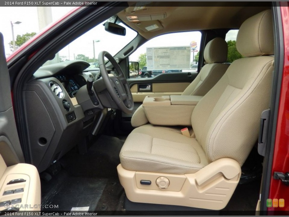 Pale Adobe Interior Photo for the 2014 Ford F150 XLT SuperCab #95025535