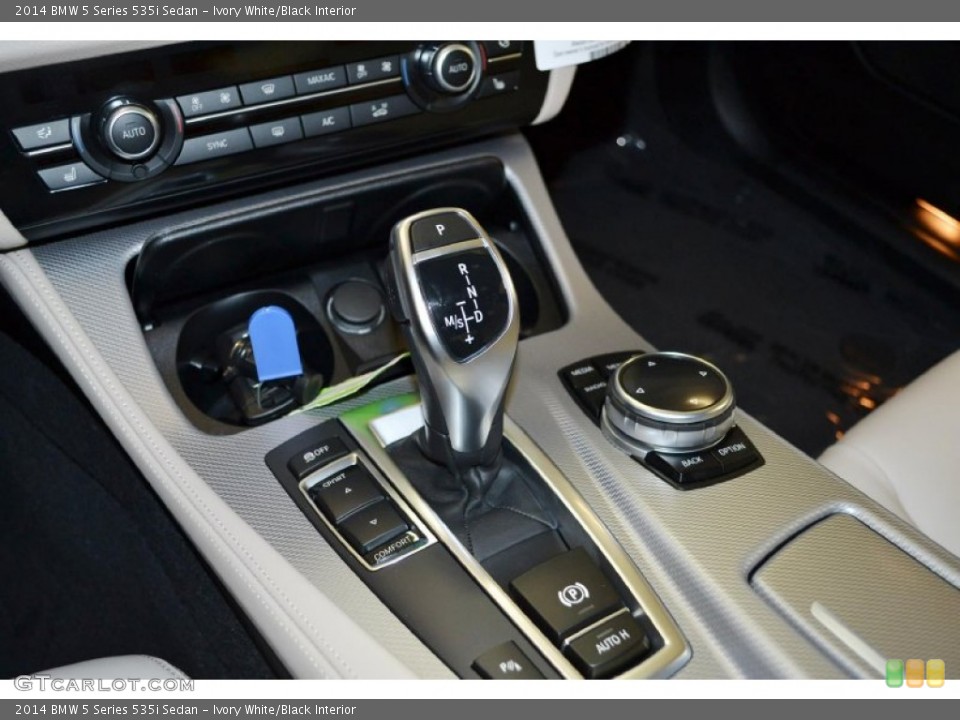 Ivory White/Black Interior Transmission for the 2014 BMW 5 Series 535i Sedan #95026846