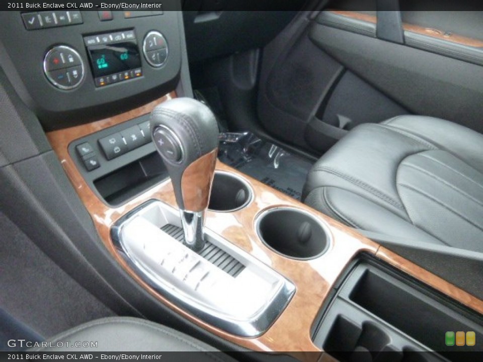 Ebony/Ebony Interior Transmission for the 2011 Buick Enclave CXL AWD #95028706