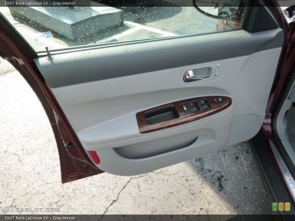Gray Interior Door Panel for the 2007 Buick LaCrosse CX #95029462