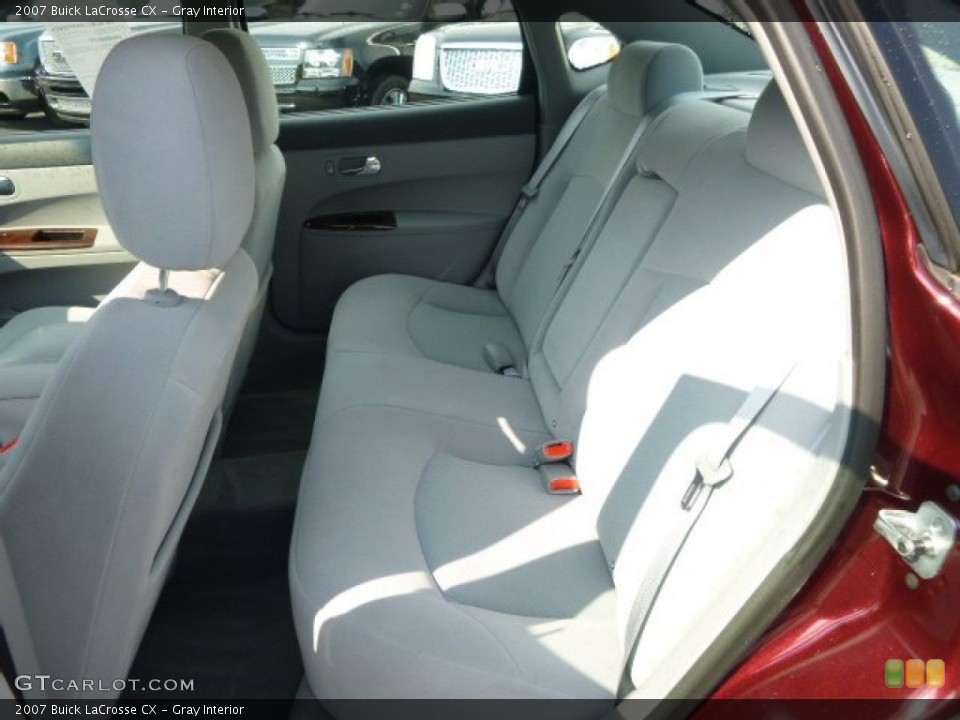 Gray Interior Rear Seat for the 2007 Buick LaCrosse CX #95029483