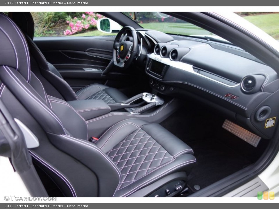 Nero Interior Photo for the 2012 Ferrari FF  #95030617