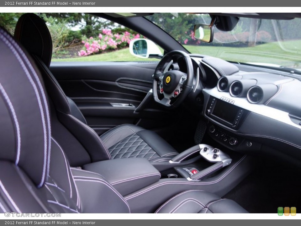 Nero Interior Photo for the 2012 Ferrari FF  #95030662