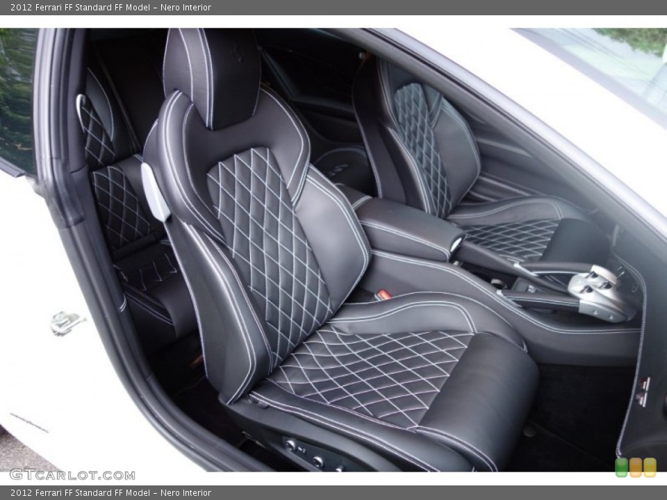 Nero Interior Front Seat for the 2012 Ferrari FF  #95030734