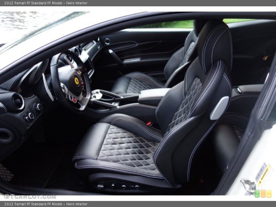 Nero Interior Photo for the 2012 Ferrari FF  #95030755