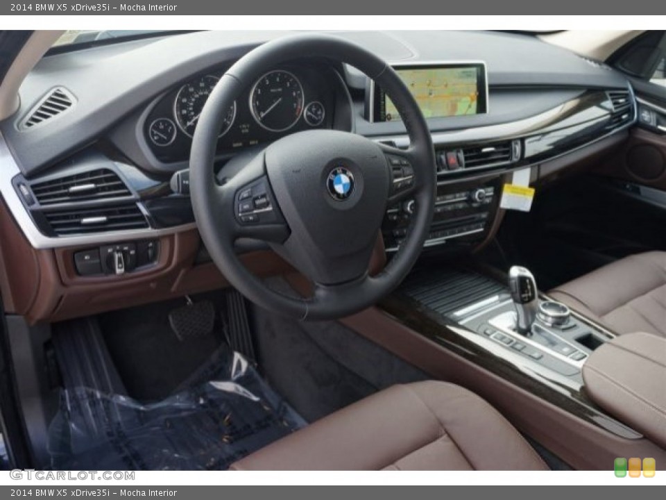 Mocha Interior Photo for the 2014 BMW X5 xDrive35i #95031286