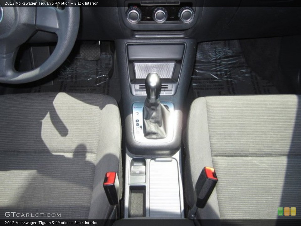 Black Interior Transmission for the 2012 Volkswagen Tiguan S 4Motion #95039278