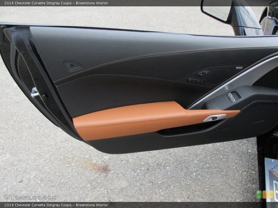 Brownstone Interior Door Panel for the 2014 Chevrolet Corvette Stingray Coupe #95048741