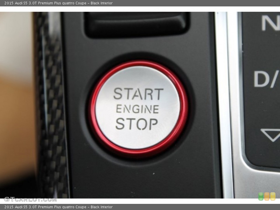 Black Interior Controls for the 2015 Audi S5 3.0T Premium Plus quattro Coupe #95067957