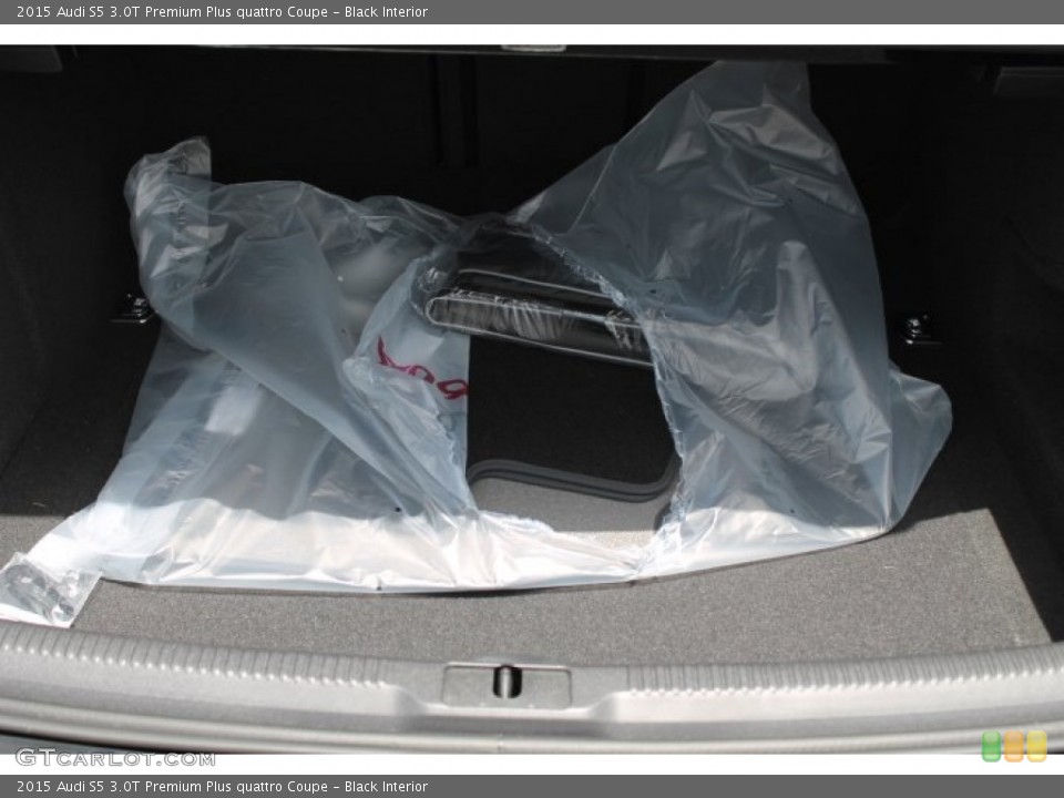 Black Interior Trunk for the 2015 Audi S5 3.0T Premium Plus quattro Coupe #95068114