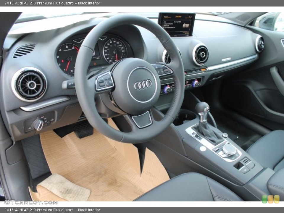 Black Interior Dashboard for the 2015 Audi A3 2.0 Premium Plus quattro #95068326