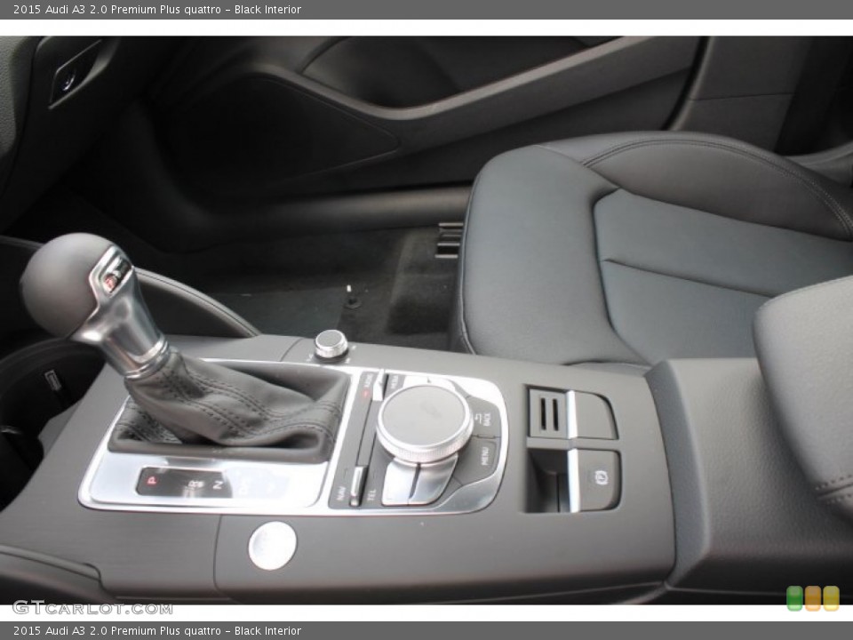 Black Interior Transmission for the 2015 Audi A3 2.0 Premium Plus quattro #95068362