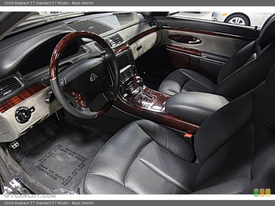 Black Interior Photo for the 2009 Maybach 57  #95073210