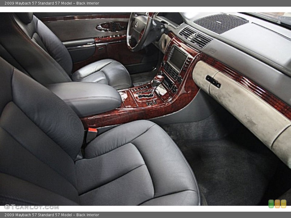 Black Interior Dashboard for the 2009 Maybach 57  #95073258