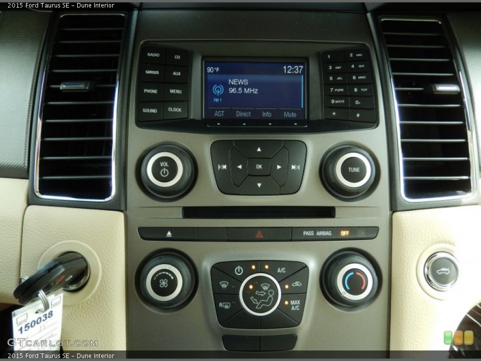 Dune Interior Controls for the 2015 Ford Taurus SE #95080986