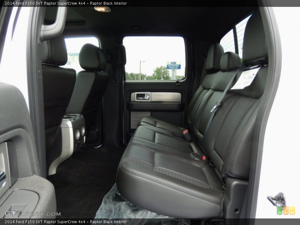 Raptor Black Interior Rear Seat for the 2014 Ford F150 SVT Raptor SuperCrew 4x4 #95081484
