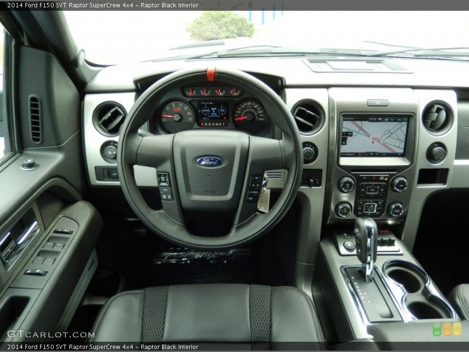 Raptor Black Interior Dashboard for the 2014 Ford F150 SVT Raptor SuperCrew 4x4 #95081529
