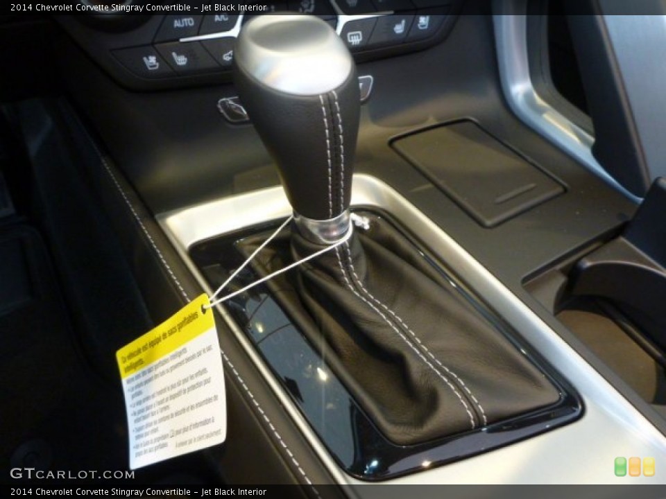 Jet Black Interior Transmission for the 2014 Chevrolet Corvette Stingray Convertible #95084176