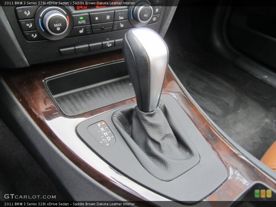 Saddle Brown Dakota Leather Interior Transmission for the 2011 BMW 3 Series 328i xDrive Sedan #95119232
