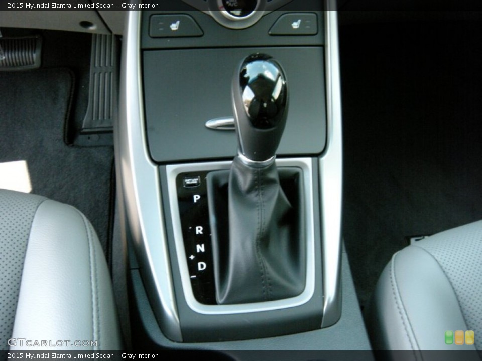 Gray Interior Transmission for the 2015 Hyundai Elantra Limited Sedan #95119334