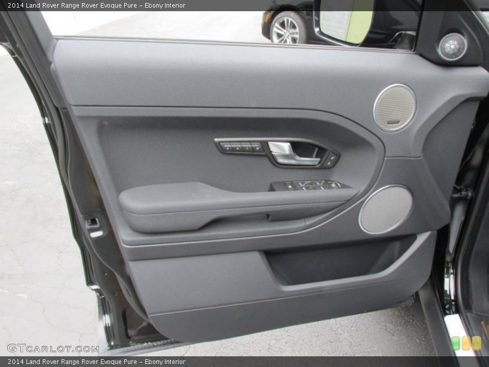 Ebony Interior Door Panel for the 2014 Land Rover Range Rover Evoque Pure #95119530