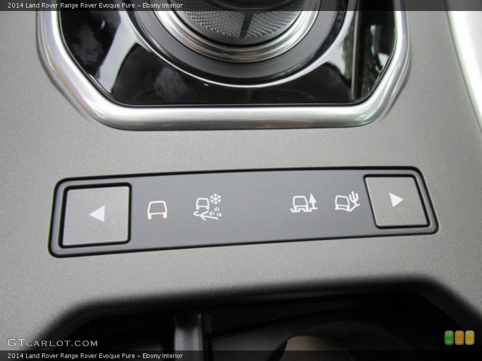Ebony Interior Controls for the 2014 Land Rover Range Rover Evoque Pure #95119673
