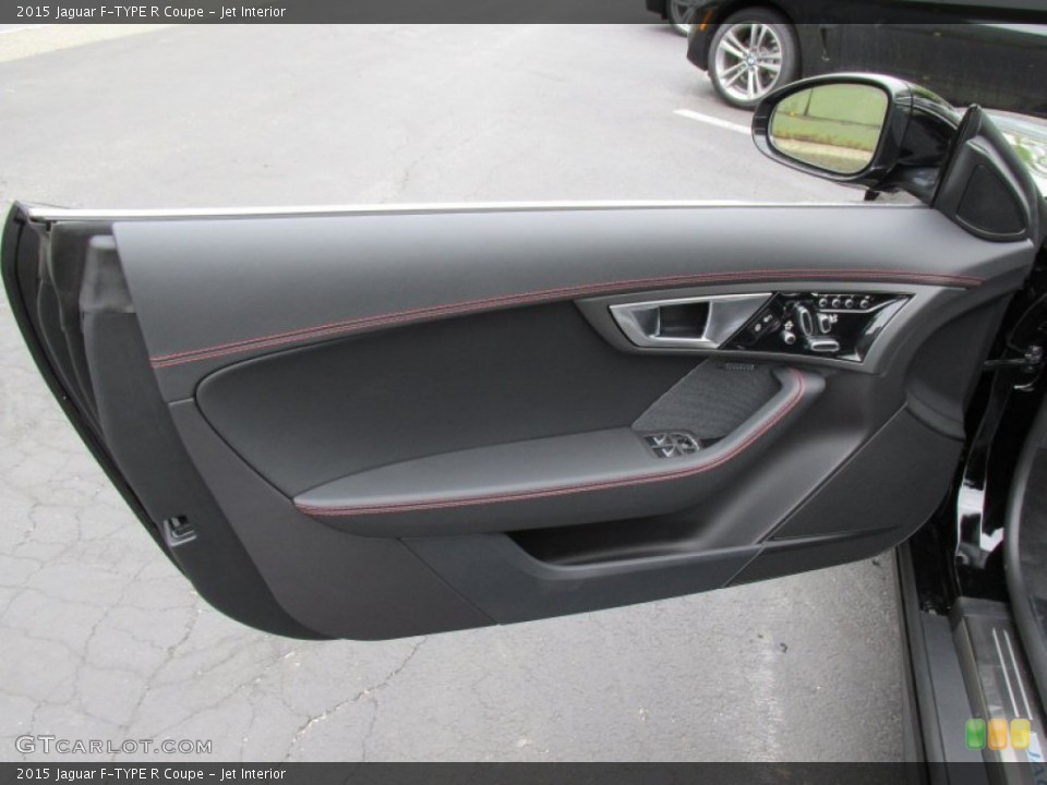 Jet Interior Door Panel for the 2015 Jaguar F-TYPE R Coupe #95119997